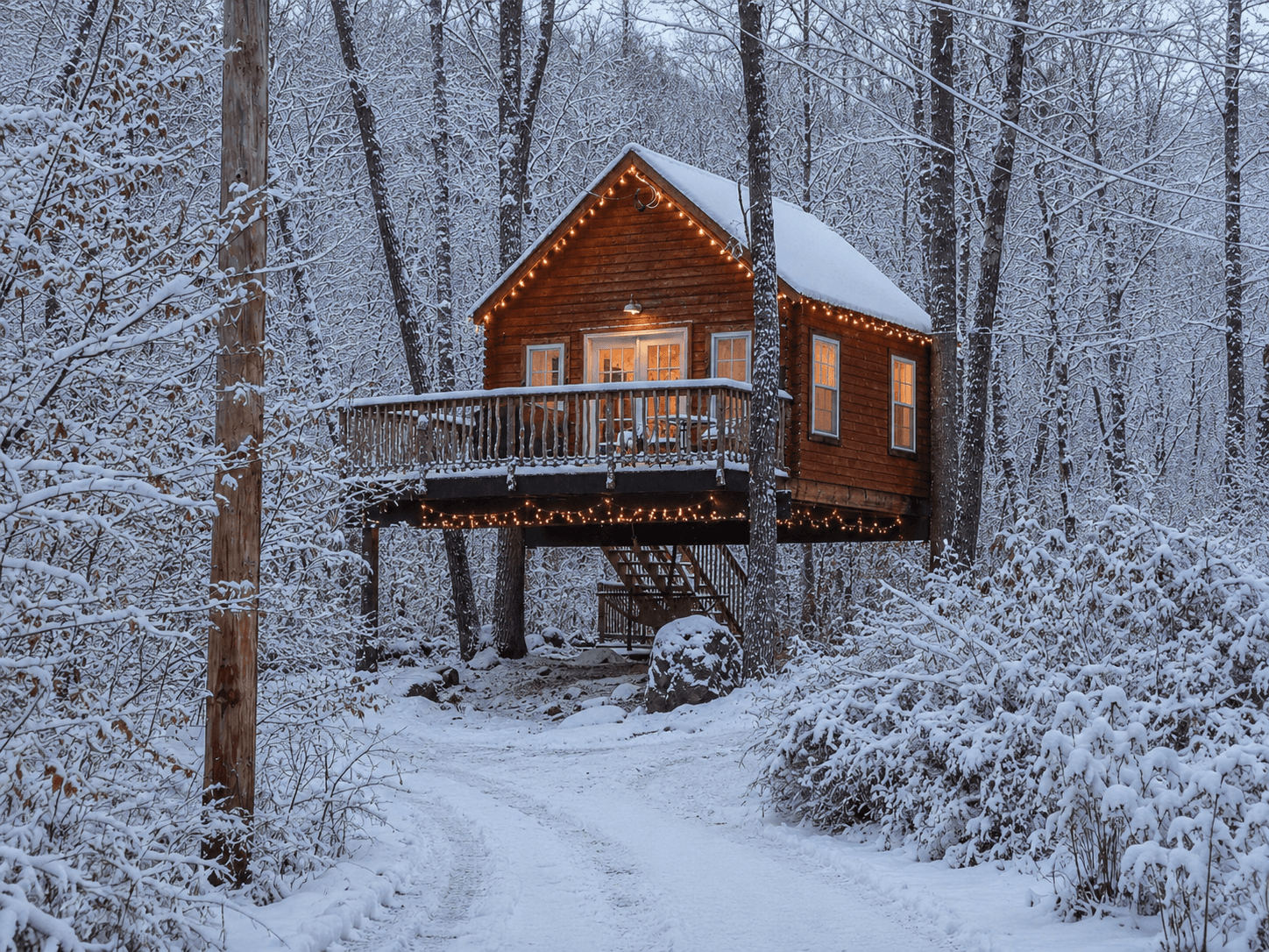Winter in the Trees
